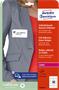Label, removeable, round corner, 80x50 mm, for textil, AVERY ZWECKFORM, 200 label/pack